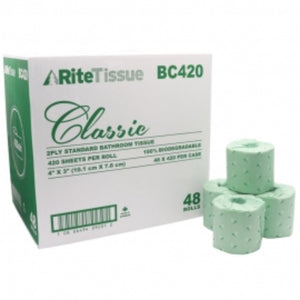 BC420 Classic 2ply Toilet Tissue 420sh SKU RTBC420