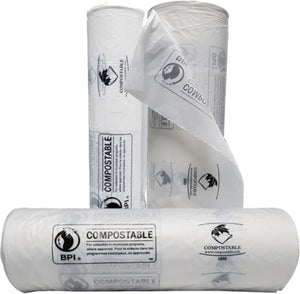 Compostable produce rolls
