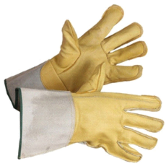 Grain Leather Linesman's Gloves